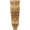 Ekena Millwork 5 1/8"W x 3 3/8"D x 15 1/2"H Medium Acanthus Pilaster Wood Corbel, Cherry CORW05X03X16PACH - alternate 4